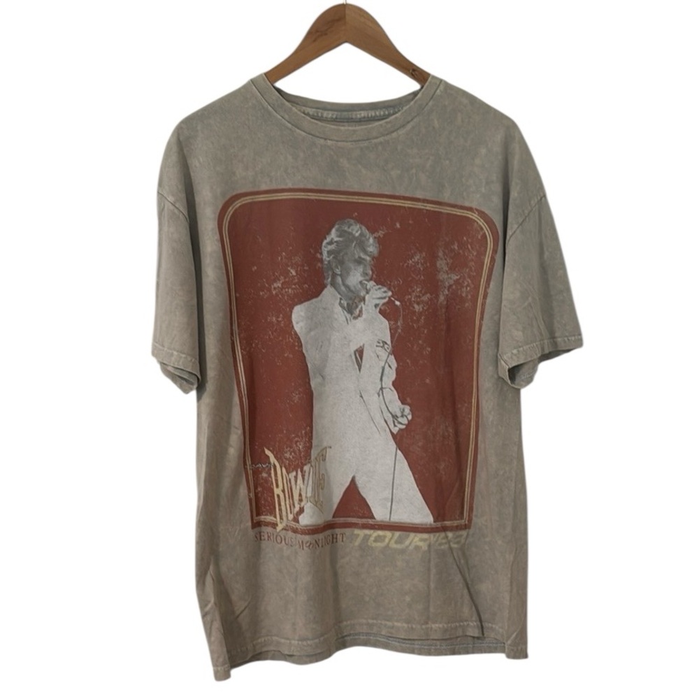 NEW Graphic David Bowie T-shirt Medium